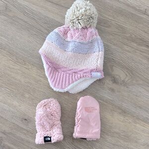 Northface Hat&Mittens Kids